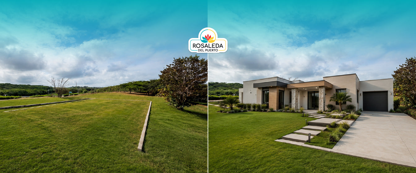 Lotes y casas en Puerto Colombia, Atlántico - ROSALEDA DEL PUERTO