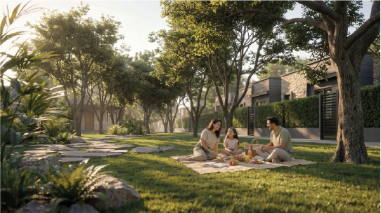 Zona de picnic en Condominio en Puerto  Colombia - Bonellia - Rosaleda del Puerto 