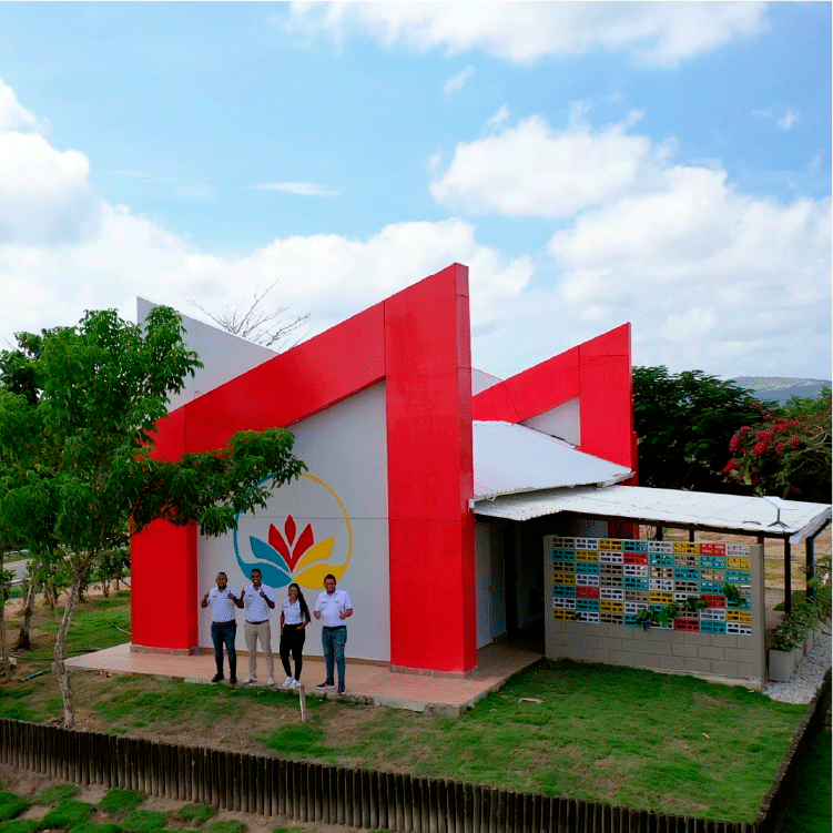 Sala de ventas proyecto inmobiliario - Rosaleda del Puerto