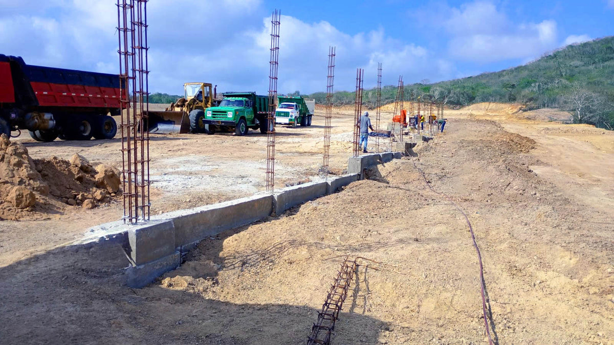avances en obras en conjunto Residencial Albizia -Rosaleda del puerto 