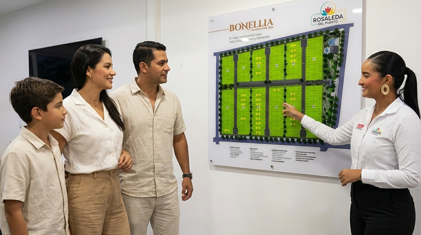 Familia interesada en el proyecto de Lotes en Rosaleda del puerto - Bonellia